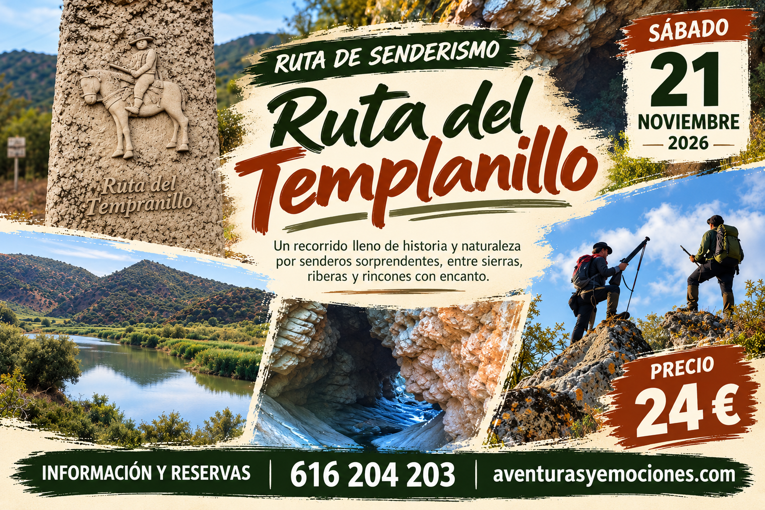 21/11/2026 RUTA CIRCULAR TEMPLANILLO