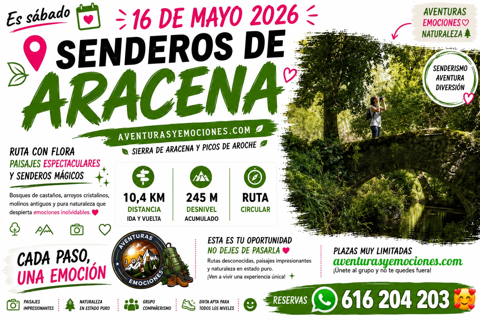 16/05/2026 SABADO CIRCULAR ARACENA LINARES