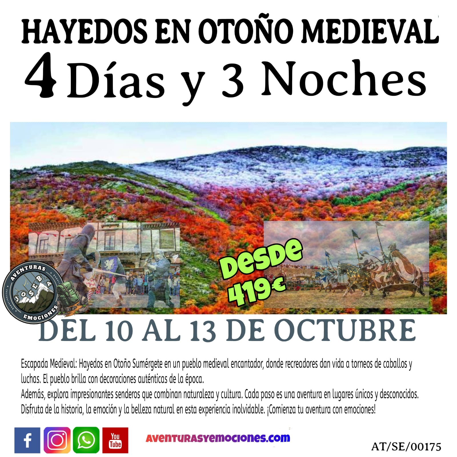 10/10/2025 HAYEDOS OTOÑO DESCONOCIDO  MEDIEVAL