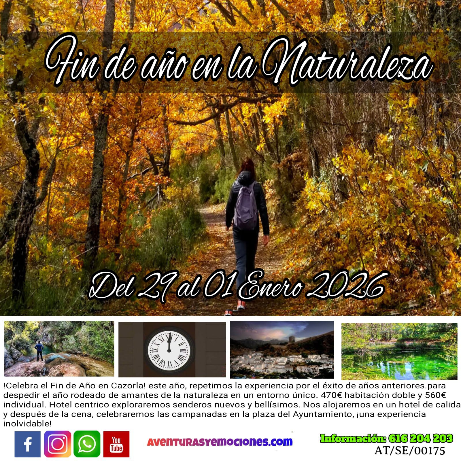 29/12/2025 FIN DE AÑO SENDERISMO Y NATURALEZA