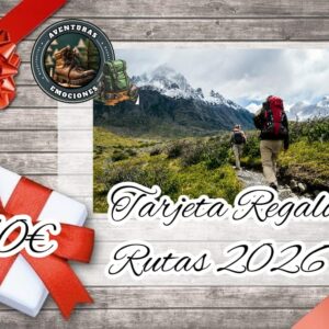 TARJETAS DE REGALO RUTAS 2026