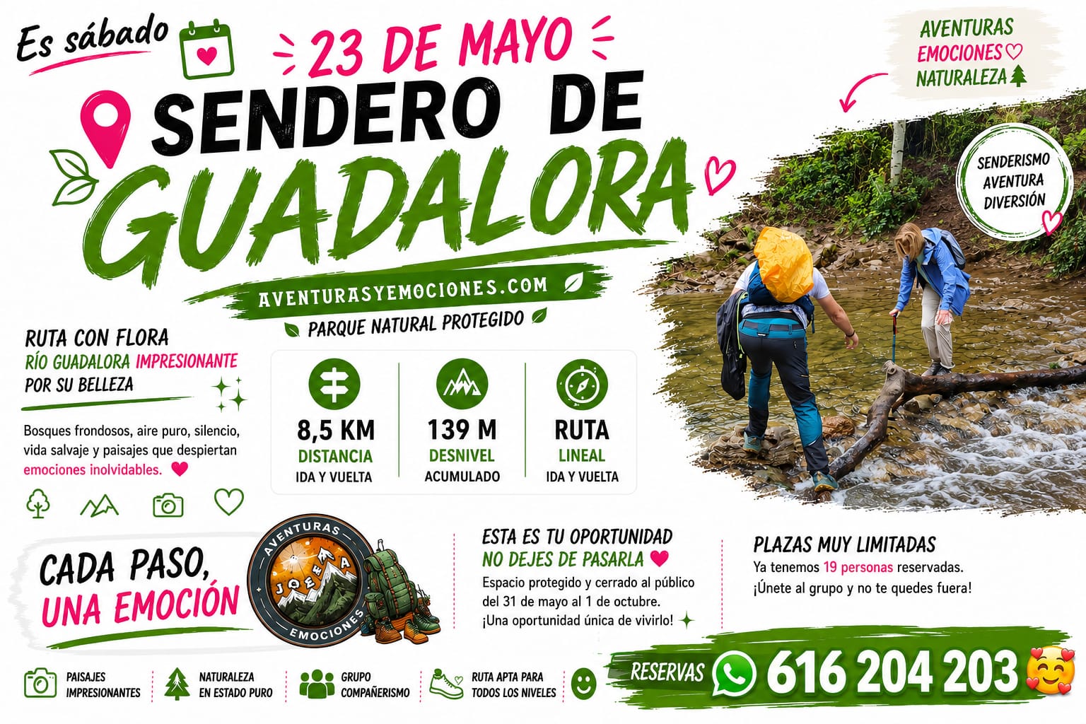 23/05/2026 SABADO SENDERO RIO GUADALORA